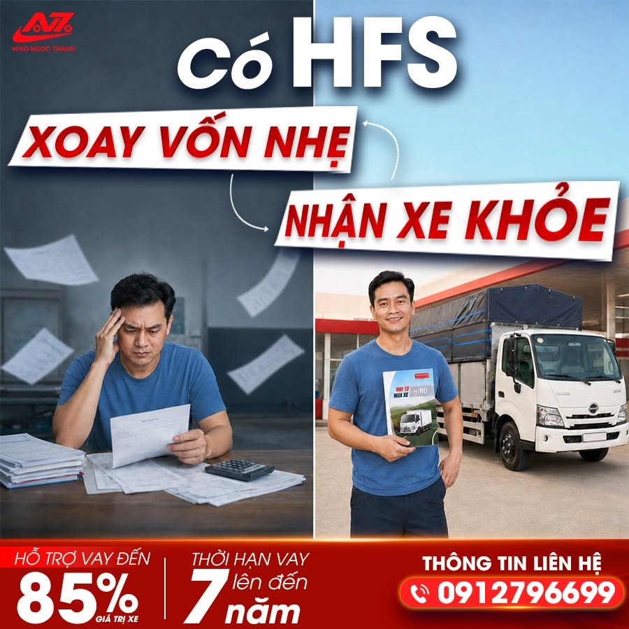 💸 CÓ HFS – XOAY VỐN NHẸ, NHẬN XE KHỎE! 🚛