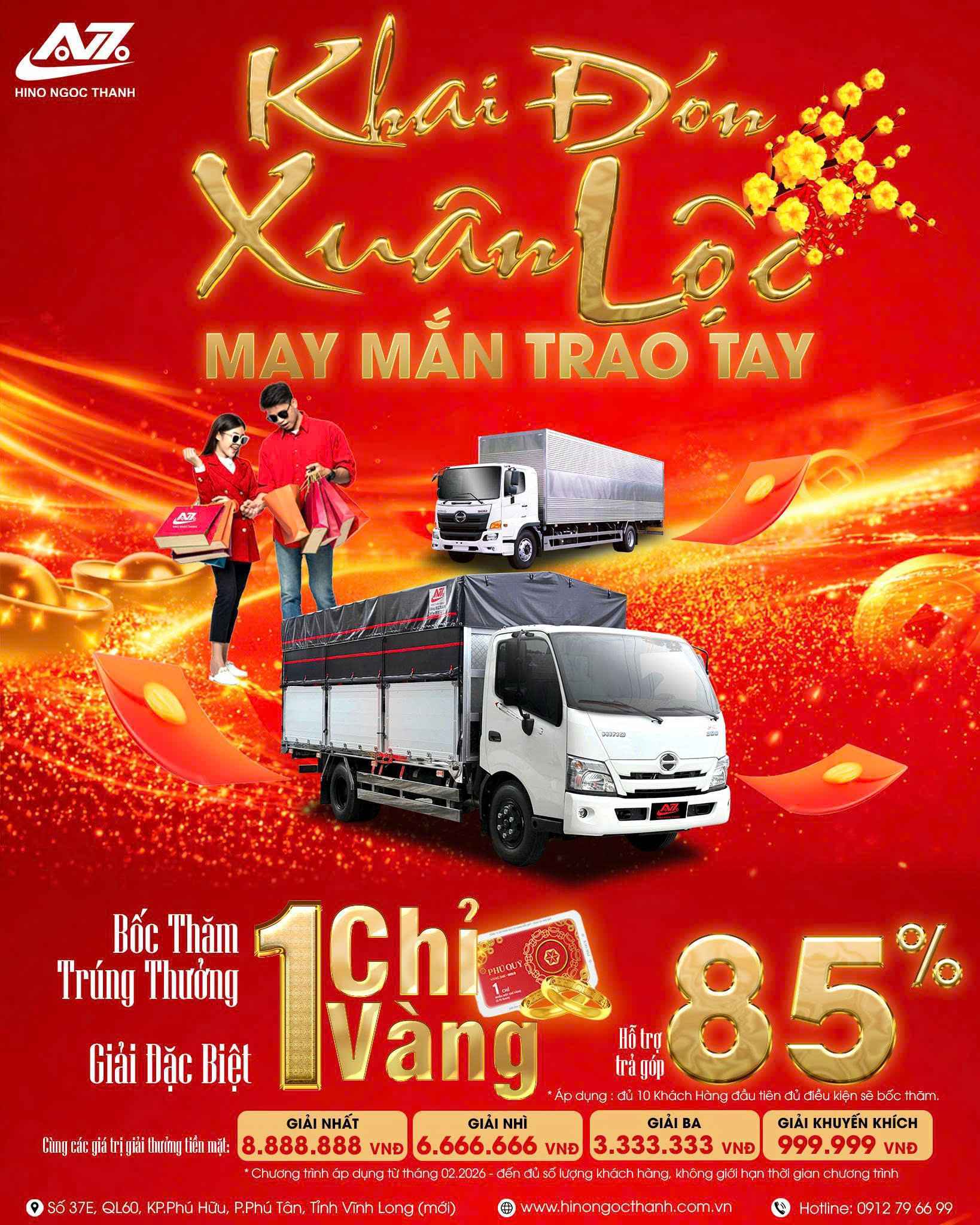 🧧 KHAI ĐÓN XUÂN LỘC – MAY MẮN TRAO TAY🧧