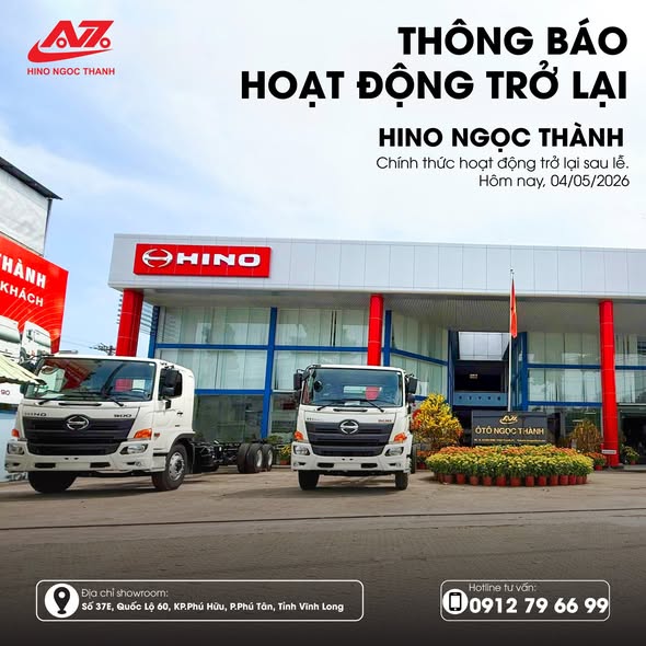 📣 THÔNG BÁO HOẠT ĐỘNG TRỞ LẠI