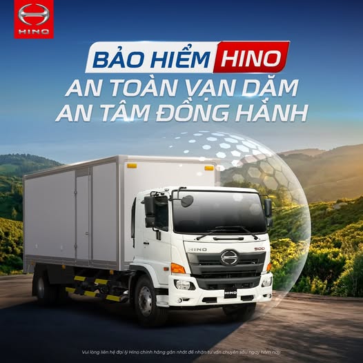 BẢO HIỂM HINO: AN TOÀN VẠN DẶM - AN TÂM ĐỒNG HÀNH